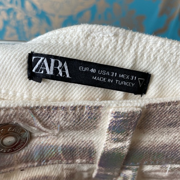 Holographic Iridescent Zara Jeans Festival 🌈 🦄 - Picture 5 of 8